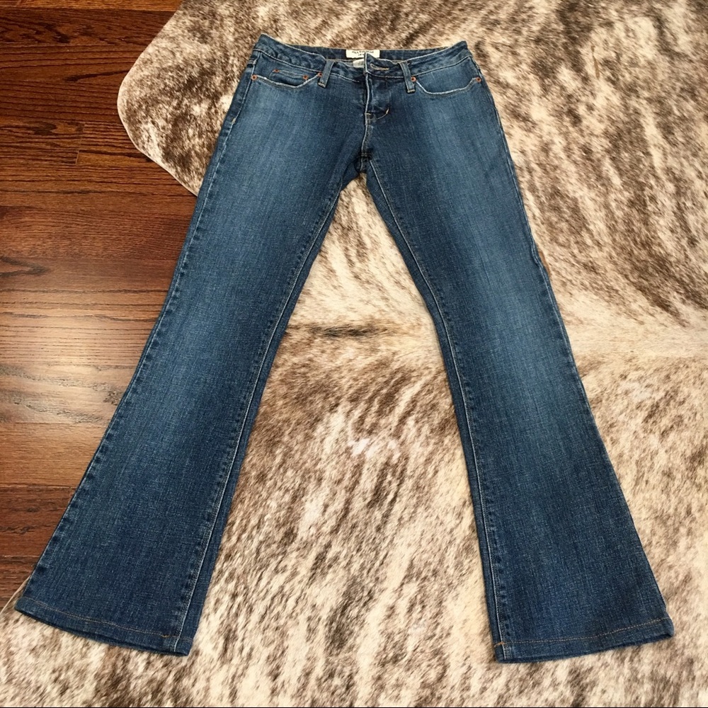 VINTAGE LOW RISE CROPPED FLARE JILL STUART JEANS